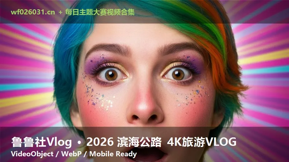 鲁鲁社Vlog · 2026 滨海公路 4K旅游VLOG