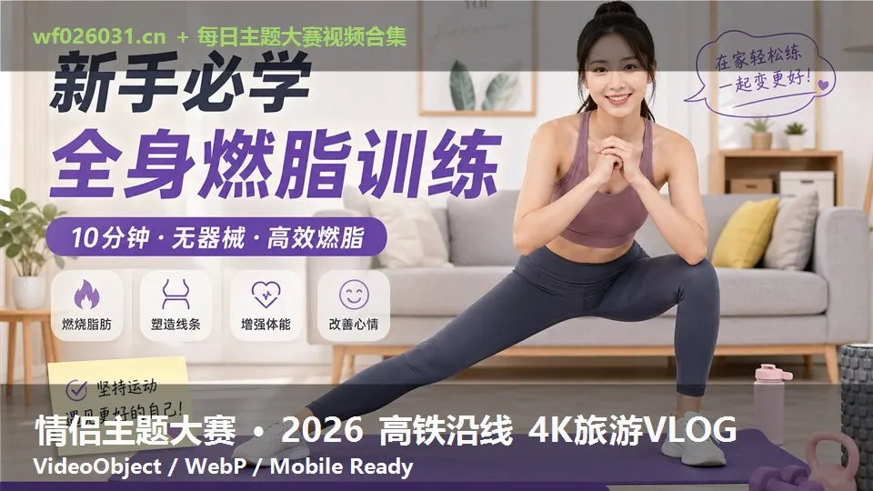 情侣主题大赛 · 2026 高铁沿线 4K旅游VLOG