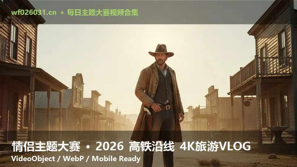 情侣主题大赛 · 2026 高铁沿线 4K旅游VLOG
