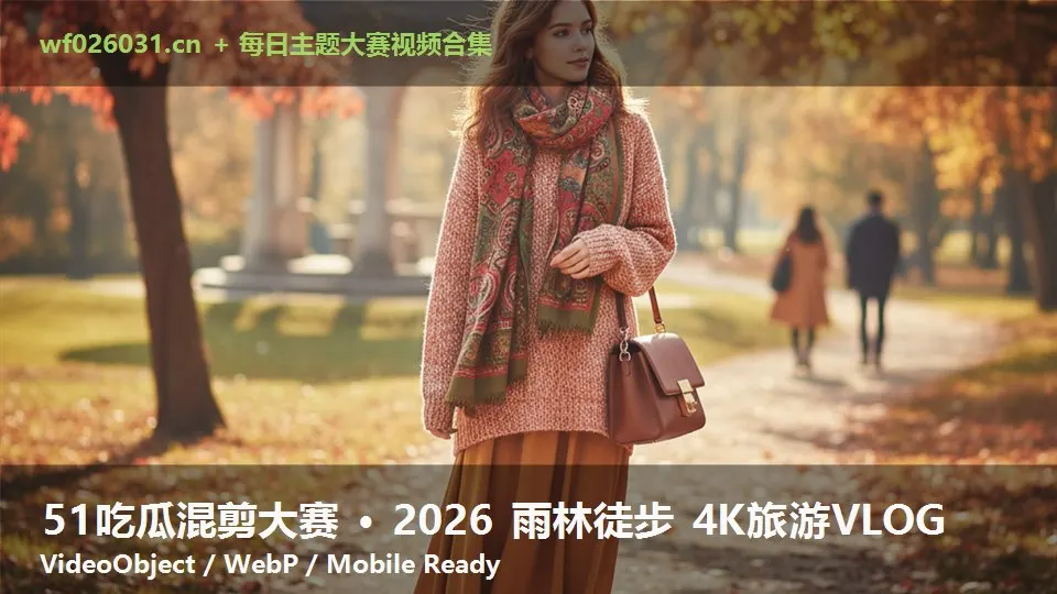 51吃瓜混剪大赛 · 2026 雨林徒步 4K旅游VLOG