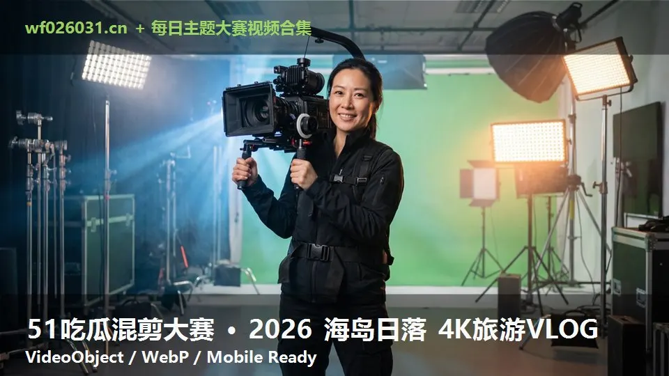 51吃瓜混剪大赛 · 2026 海岛日落 4K旅游VLOG