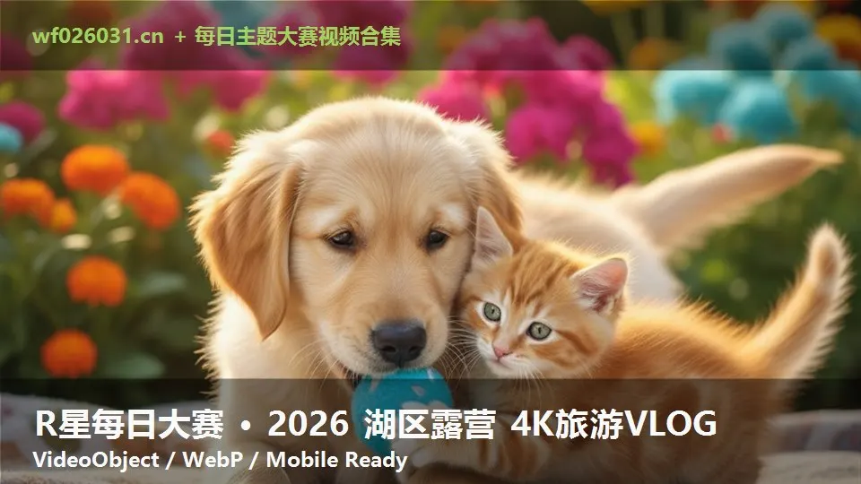 R星每日大赛 · 2026 湖区露营 4K旅游VLOG