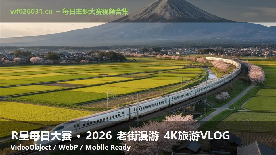 R星每日大赛 · 2026 老街漫游 4K旅游VLOG